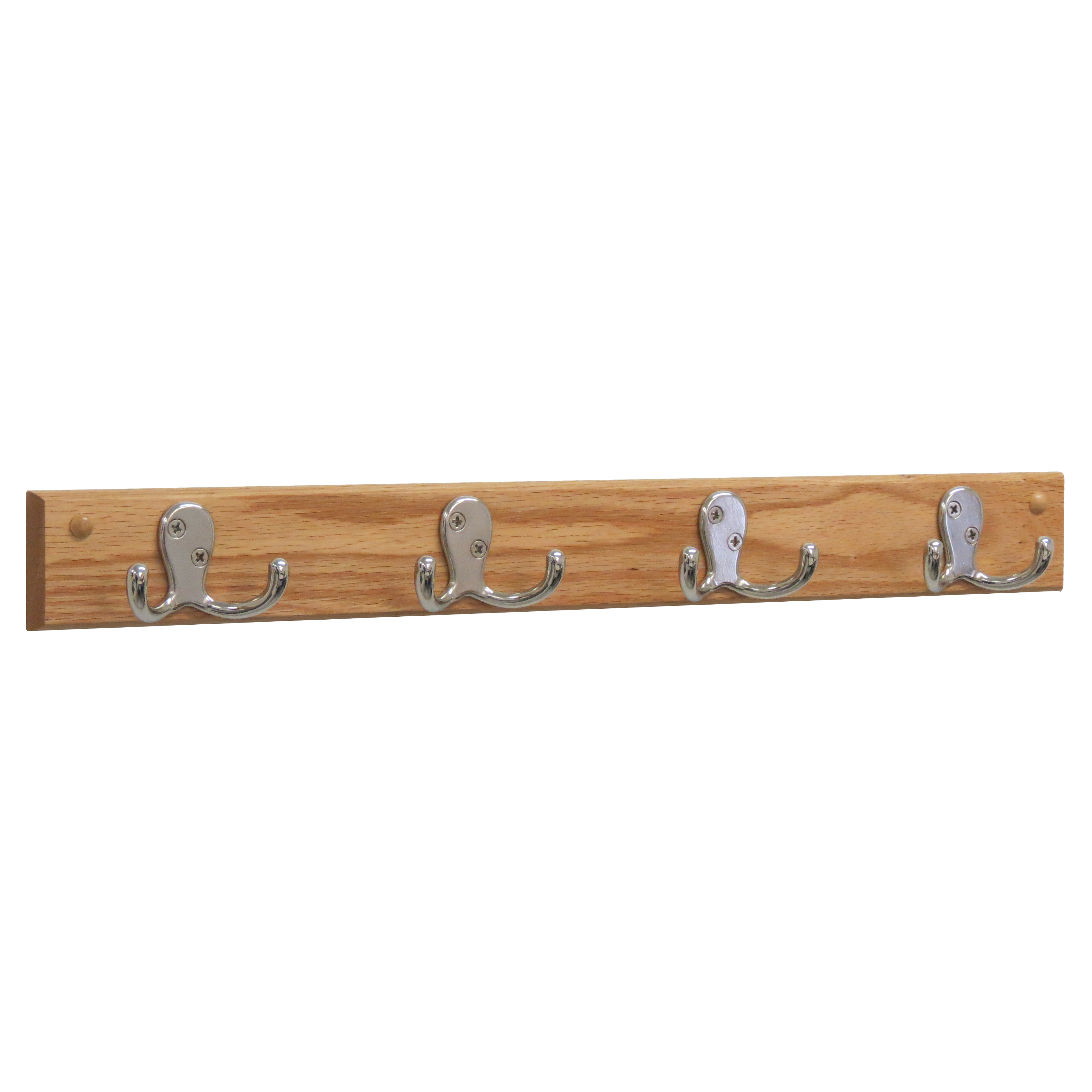 Details about   Frenchi Home Double and Triple Tiered Hooks Top Wooden Coat Rack oak 
